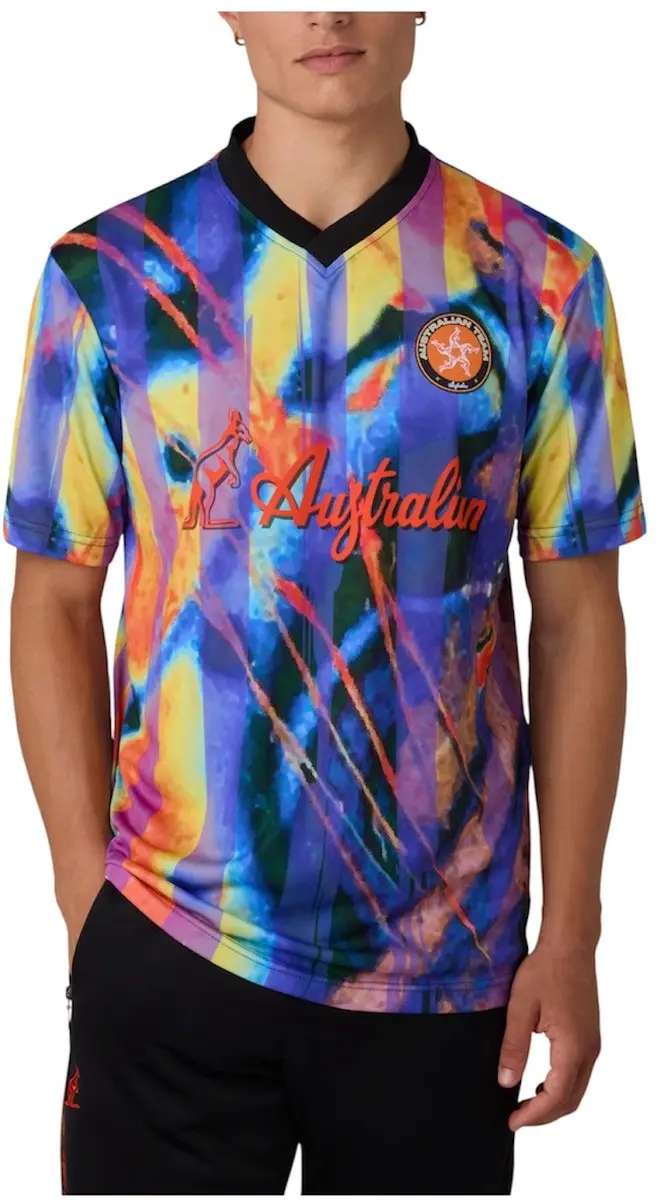 Australian Voetbal Shirt Nebu - XL - Regenboog