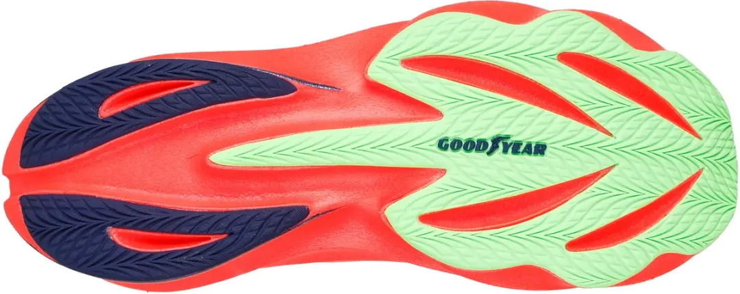 Skechers SKX AERO TEMPO Heren Sportschoenen 43.5 - Coral/Blauw