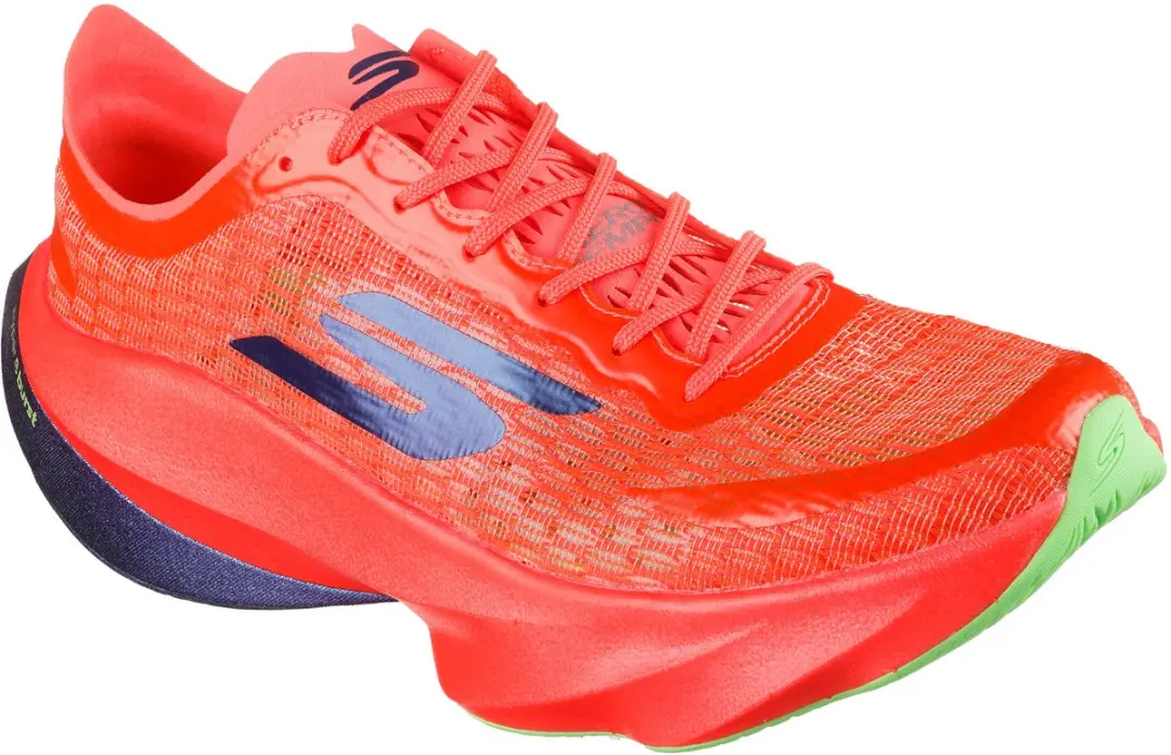 Skechers SKX AERO TEMPO Heren Sportschoenen 43.5 - Coral/Blauw