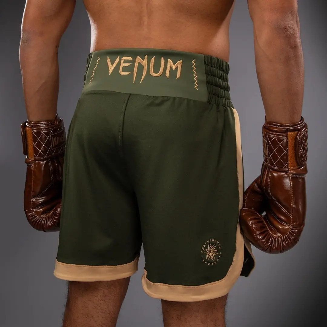Venum Classic Boxing Shorts M - Militair Groen Zand - afbeelding 3 van 6