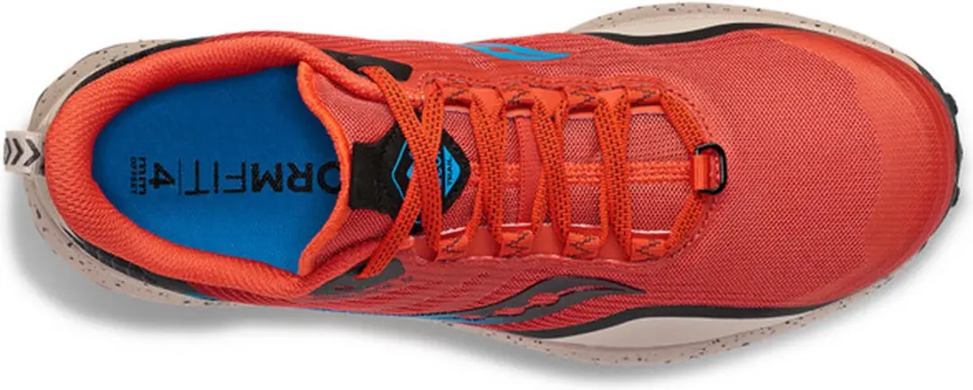 Saucony Peregrine 12 Heren Trailhardloopschoenen - Rood/Grijs