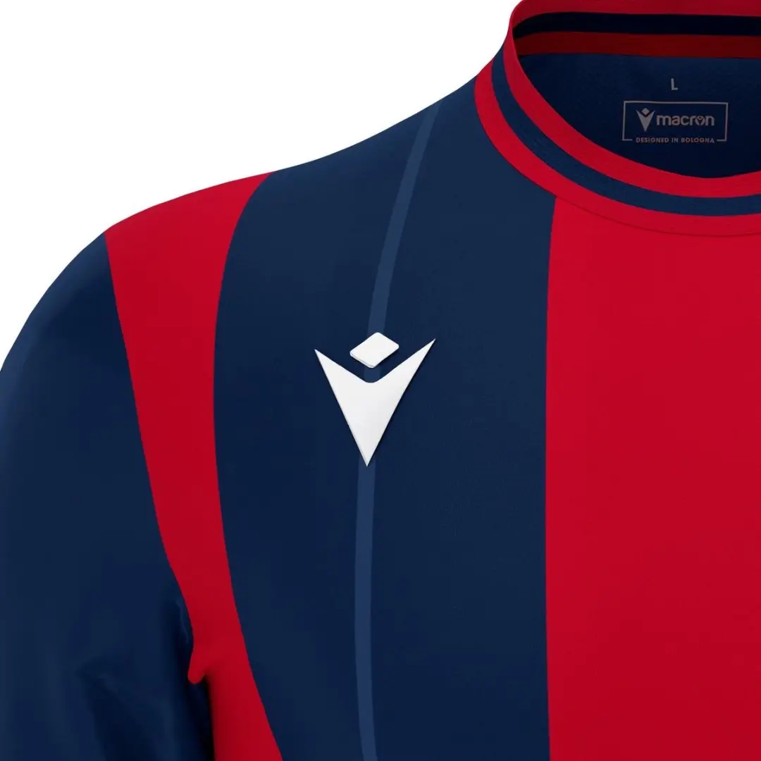 Macron Propus Eco Shirt Heren - Marine/Rood - XXL