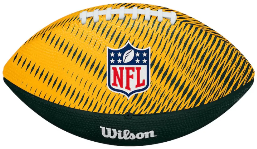 Wilson NFL Team Tailgate Football Junior Packers