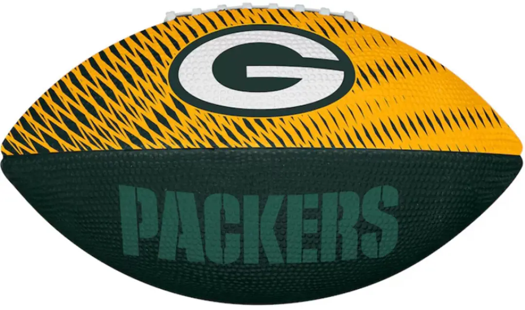 Wilson NFL Team Tailgate Football Junior Packers - afbeelding 6 van 6