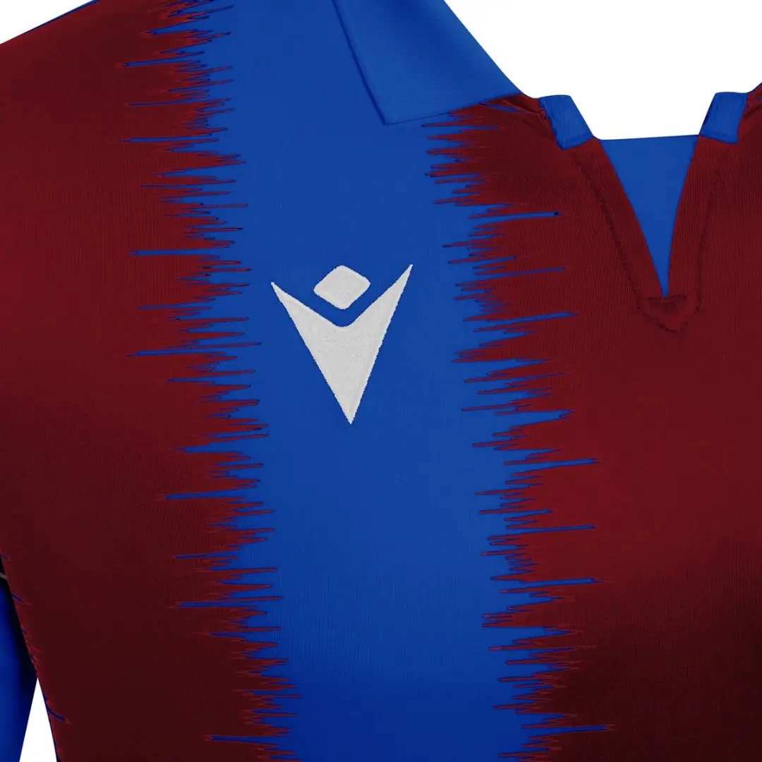 Macron Miram Heren Shirt Korte Mouw - Royal - XXL