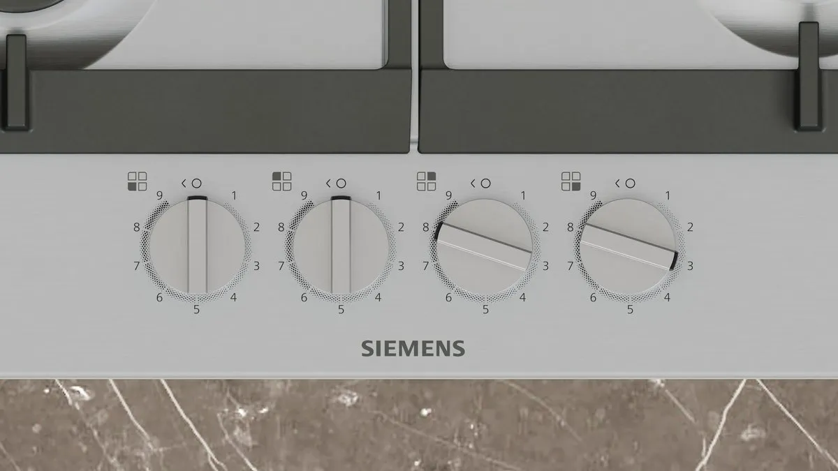 Siemens iQ500 EC6A5PI90N Gaskookplaat 60cm - RVS