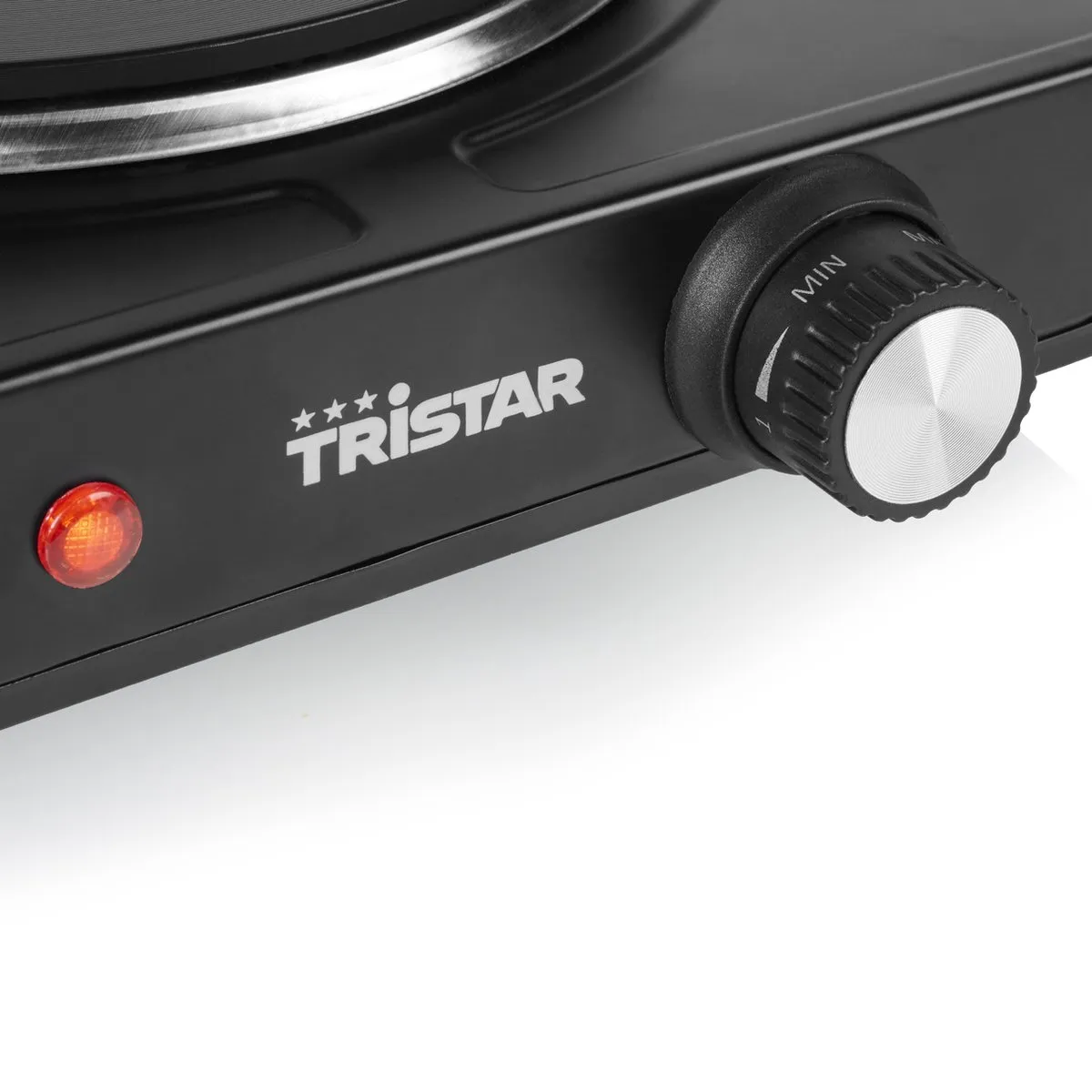Tristar KP-6151 Elektrische Kookplaat 1500W - Zwart