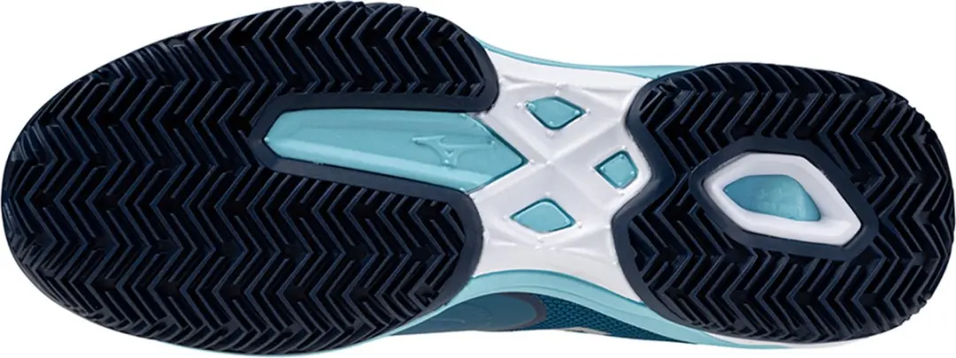 Mizuno Wave Exceed Light 2 CC Tennisschoen - Heren - 44 - Blauw/Wit