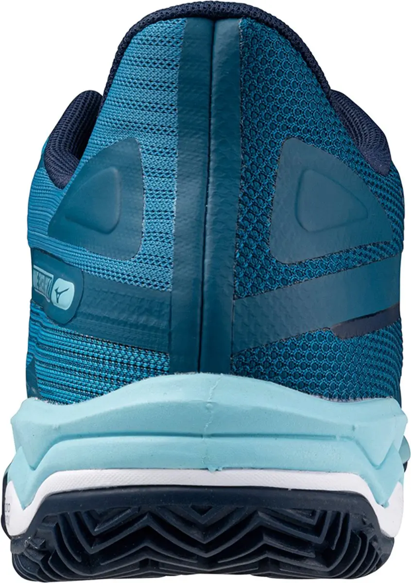 Mizuno Wave Exceed Light 2 CC Tennisschoen - Heren - 44 - Blauw/Wit - afbeelding 6 van 6