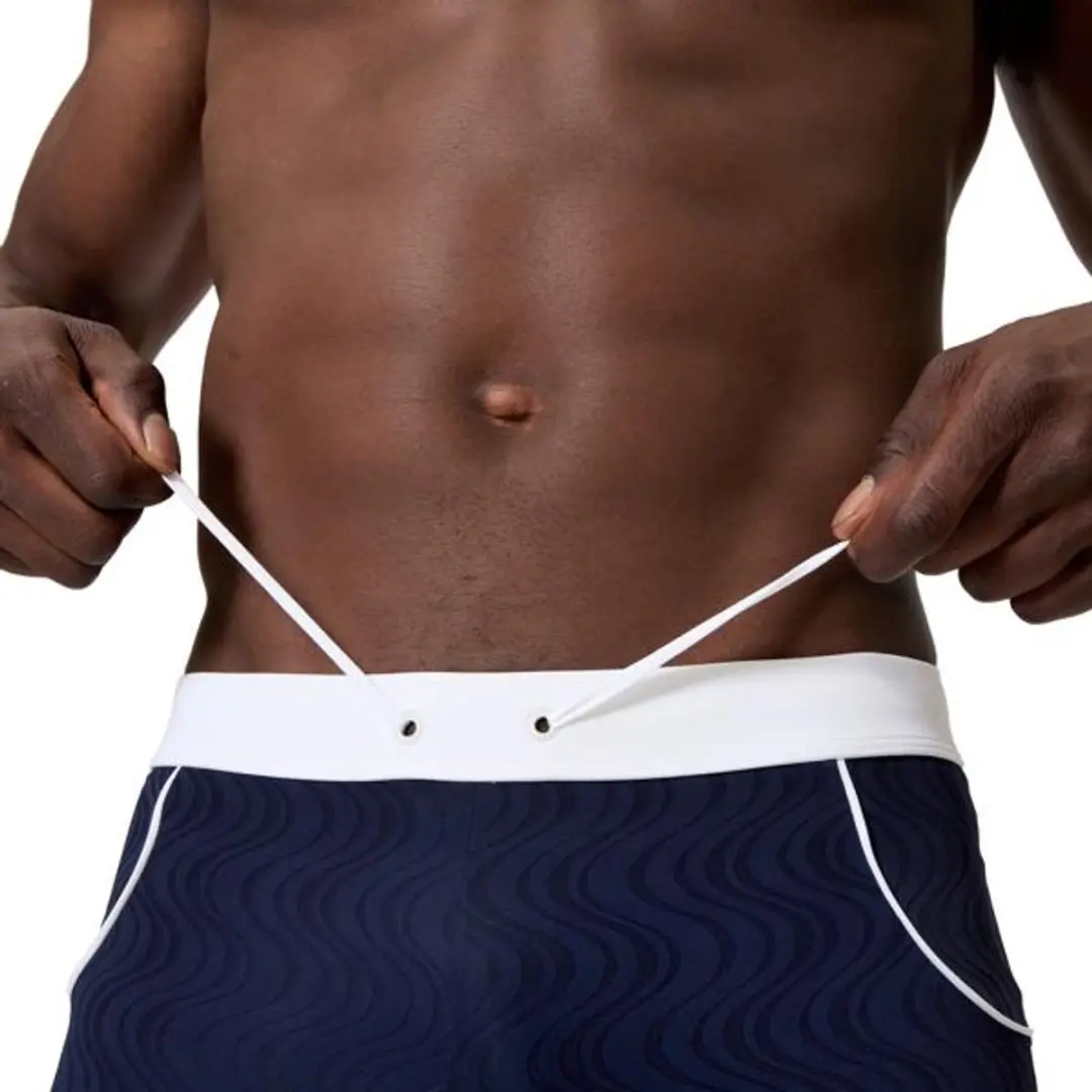 Speedo Textured Aquashort Heren XS - Marine/Wit