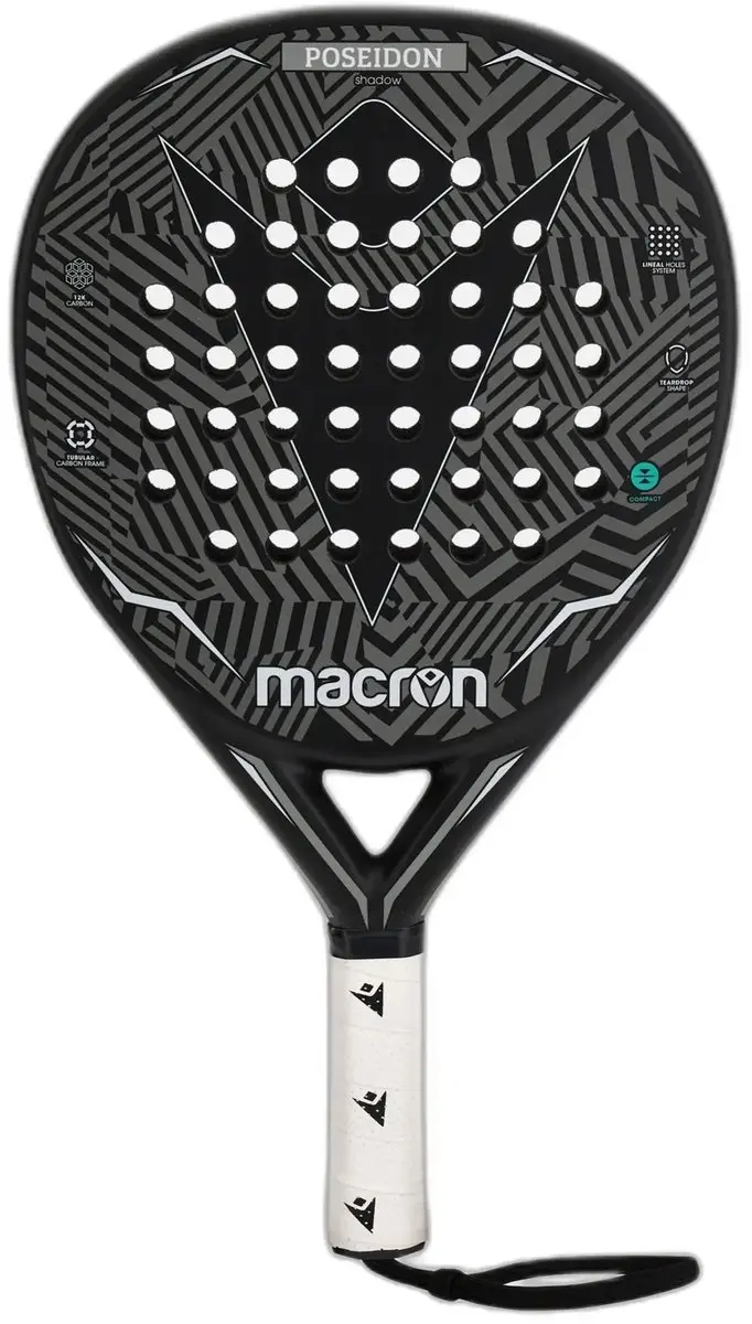 Macron CC Poseidon Shadow Premium Paddleracket