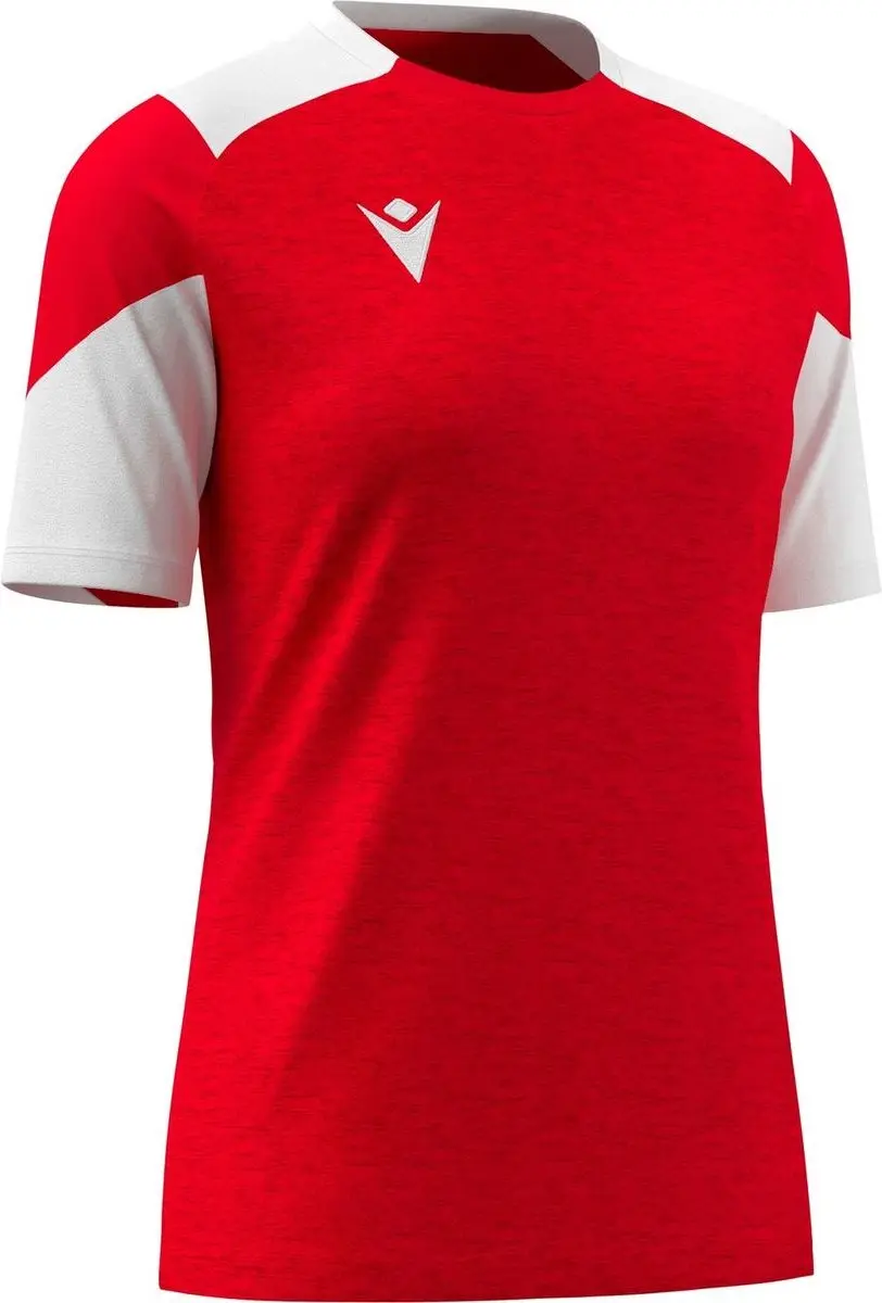 Macron Glory Sphinx Shirt Kinderen - Rood/Wit - 11-12 jaar