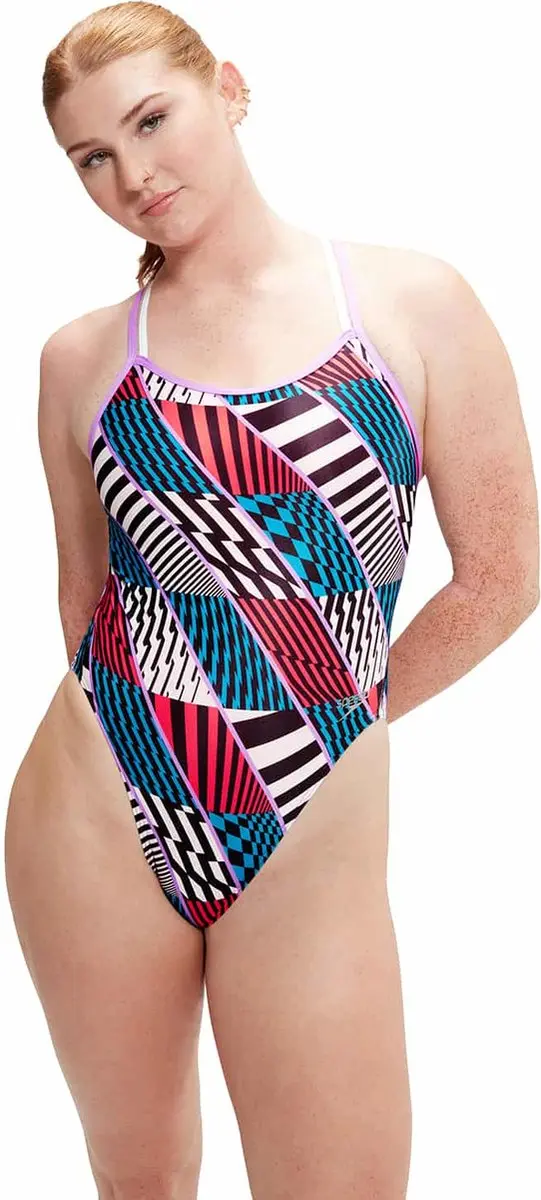 Speedo Womens Allover Digital Starback Badpak