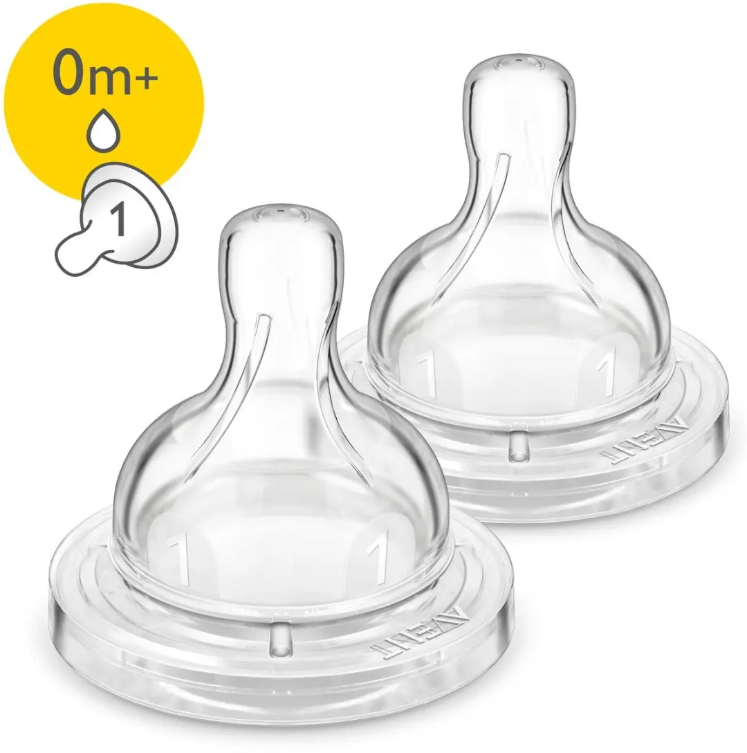 Philips Avent Anti-colic Flespeen 0m+ Maat 1 - 2 Stuks