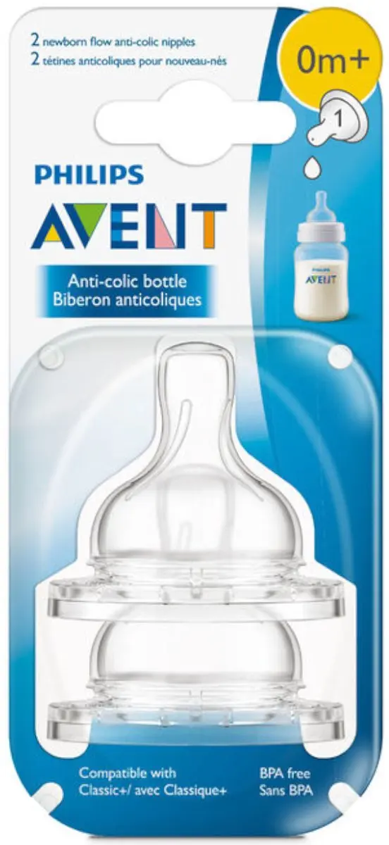 Philips Avent Anti-colic Flespeen 0m+ Maat 1