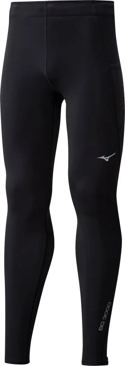 Mizuno Sportlegging Mannen S - Zwart