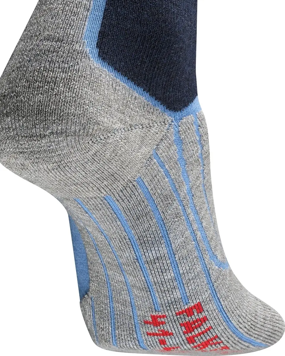 Falke SK2 Skisokken Dames - Dik wol - Blauw - Maat 39/40