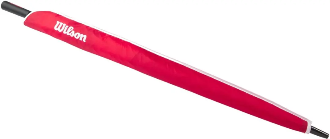 Wilson 68 Inch Double Canopy Golfparaplu - Wit Rood