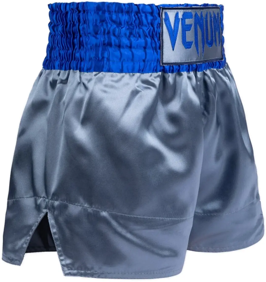 Venum Classic Muay Thai Shorts XXL - Grijs Blauw