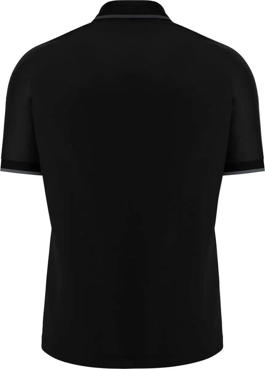 Macron Glory Aulos Polo Heren - Zwart - 5XL