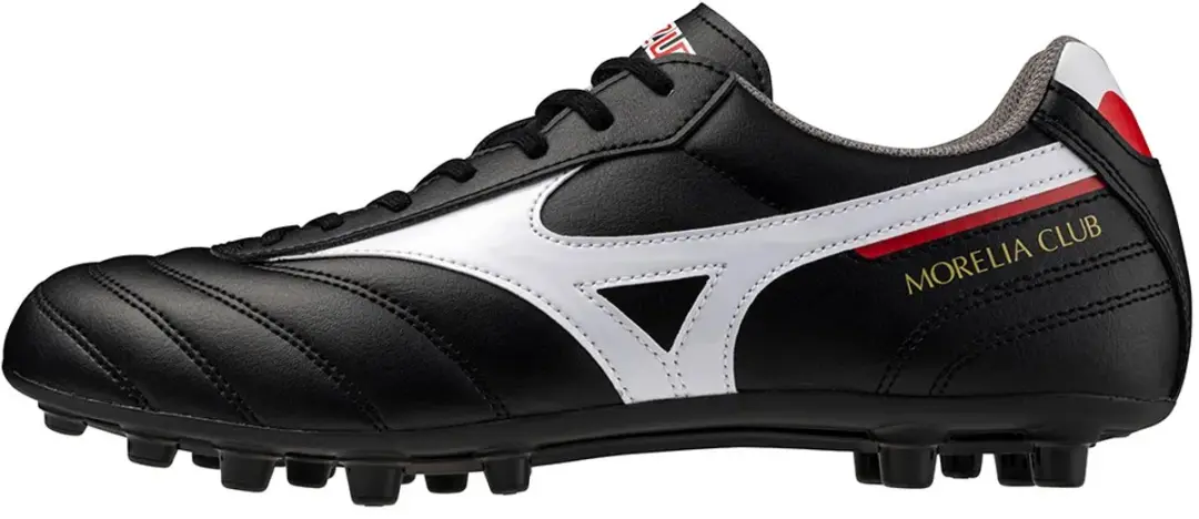 Mizuno Morelia II Club AG Voetbalschoenen - 44.5 - Zwart/Wit/Rood