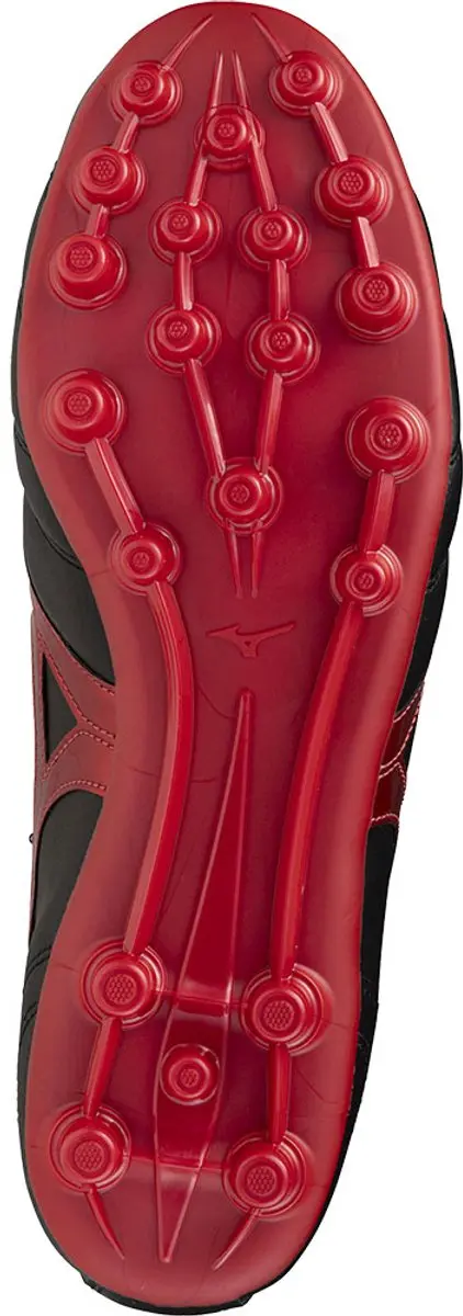 Mizuno Morelia II Club AG Voetbalschoenen - 44.5 - Zwart/Wit/Rood