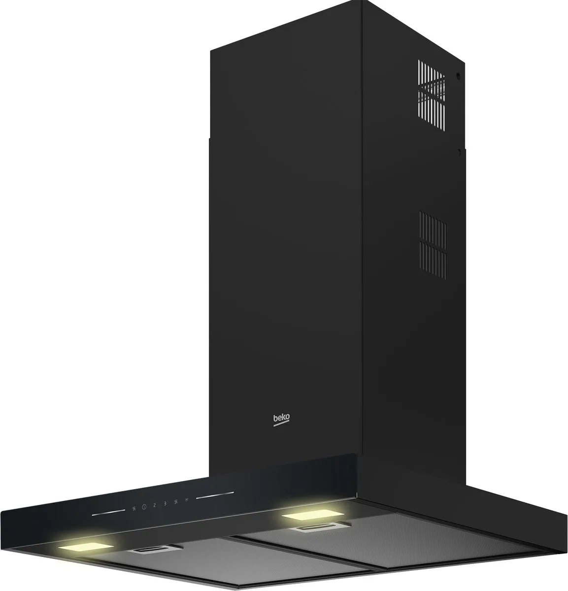 Beko BHCB66641BBBHS Afzuigkap 60cm - 425m³/u - Zwart
