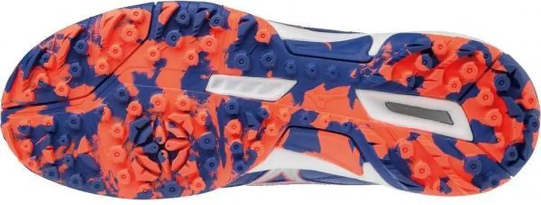 Mizuno Wave Gaia 11L - Schoenmaat 44.5 - Blauw/Rozig