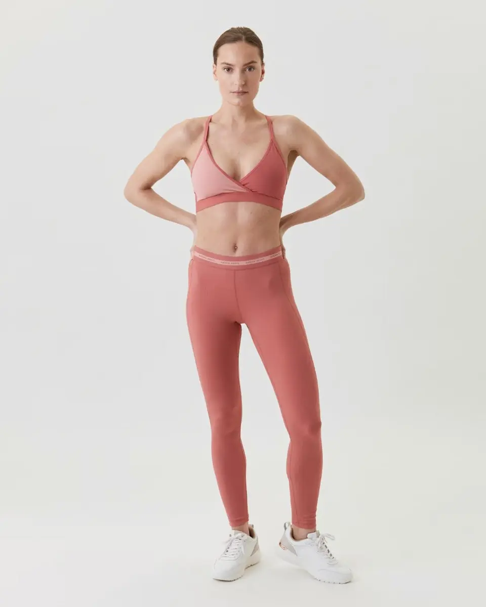 Björn Borg Borg Regular Rib Tights - Roze - XL