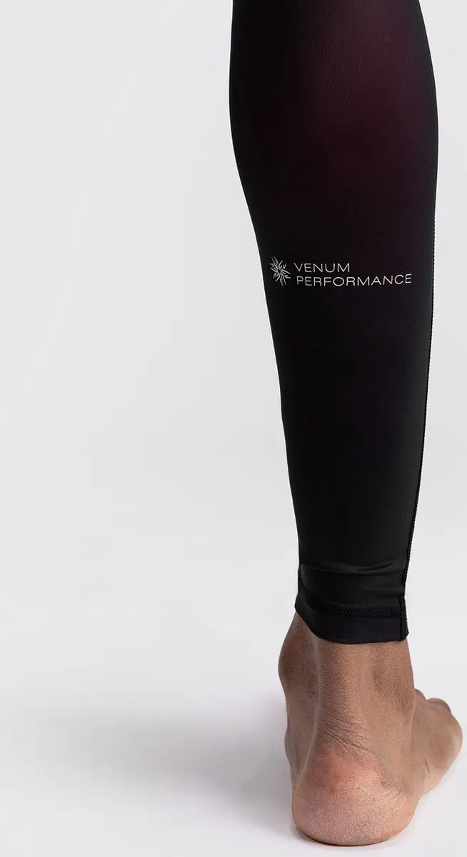 Venum G-Fit Air Sportlegging - Diepzwart/Vuurrood S
