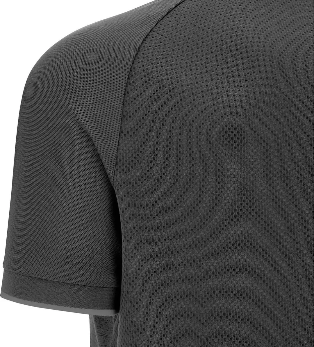 Macron Glory Aulos Polo Kinderen Antraciet - 11-12 Y