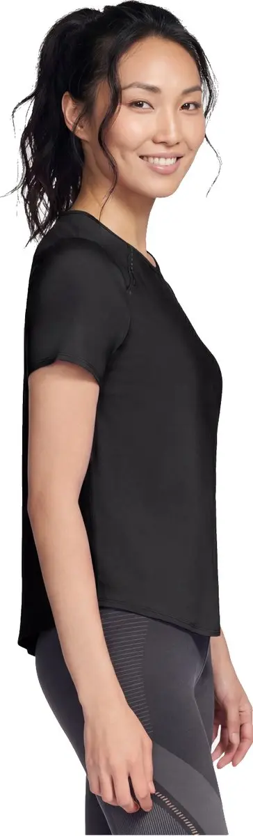 Skechers Stride Performance Tee Vrouwen - XS - Zwart