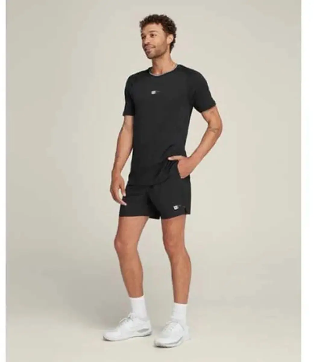 Wilson Series Seamless Crew 2.0 T-shirt - Zwart M
