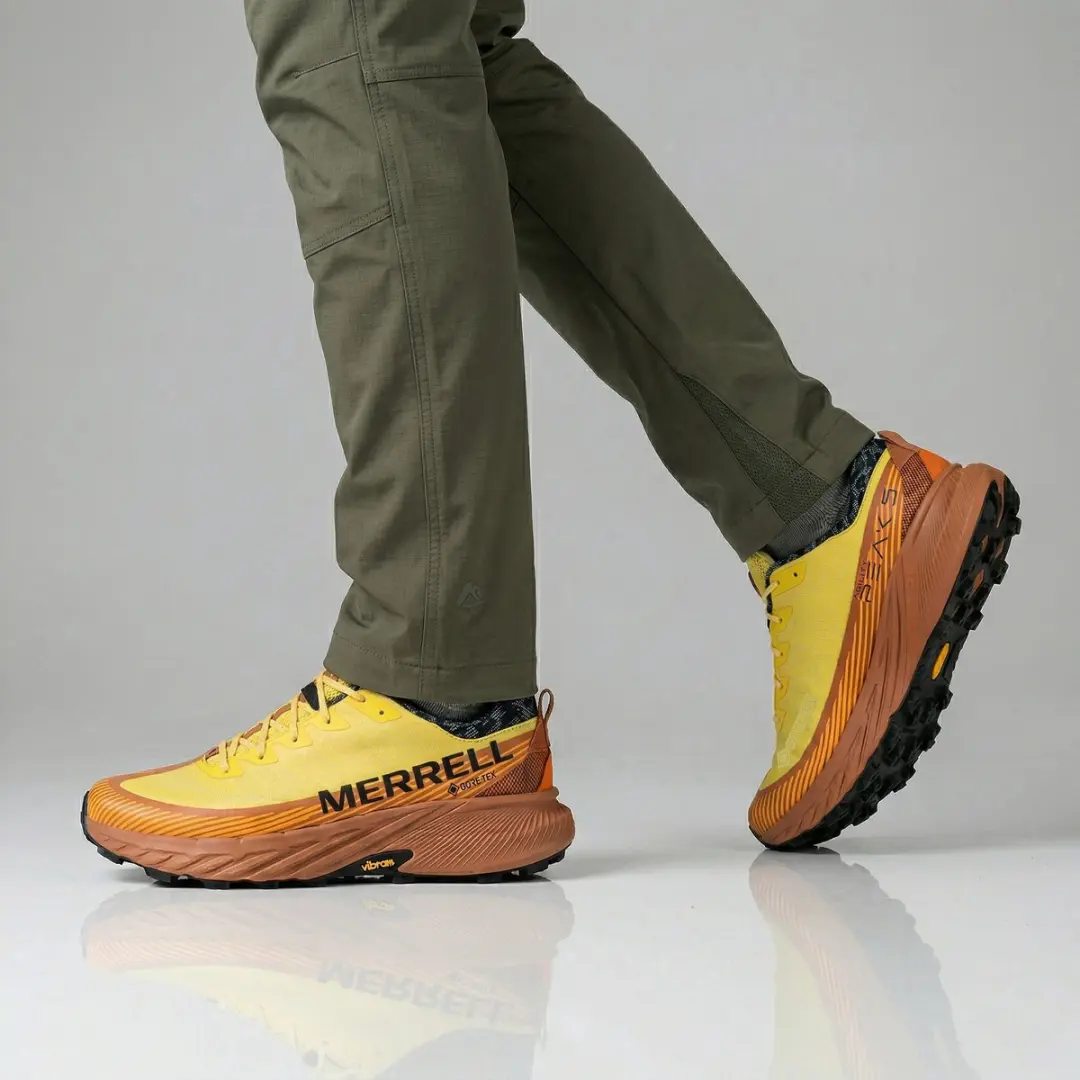 Merrell Agility Peak 5 GTX Trail-Running Schoenen - Geel
