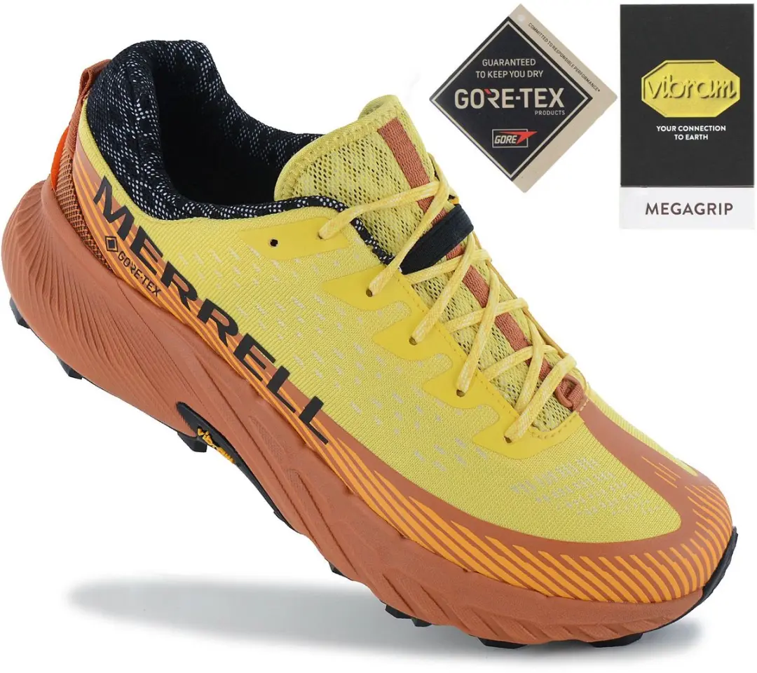 Merrell Agility Peak 5 GTX Trail-Running Schoenen - Geel - afbeelding 6 van 6