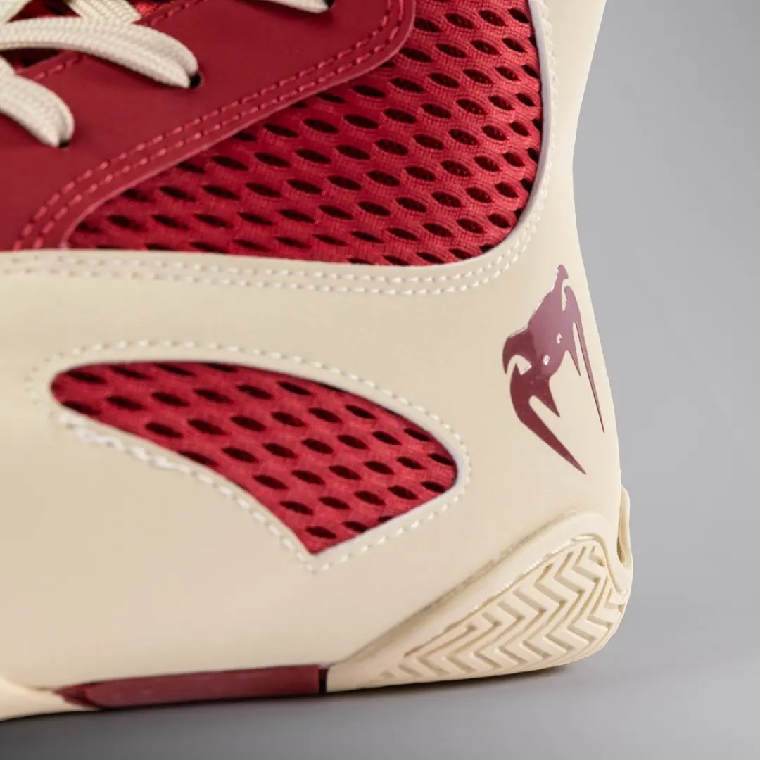 Venum Contender Boksschoenen 44 - Ruby Rood Ivory