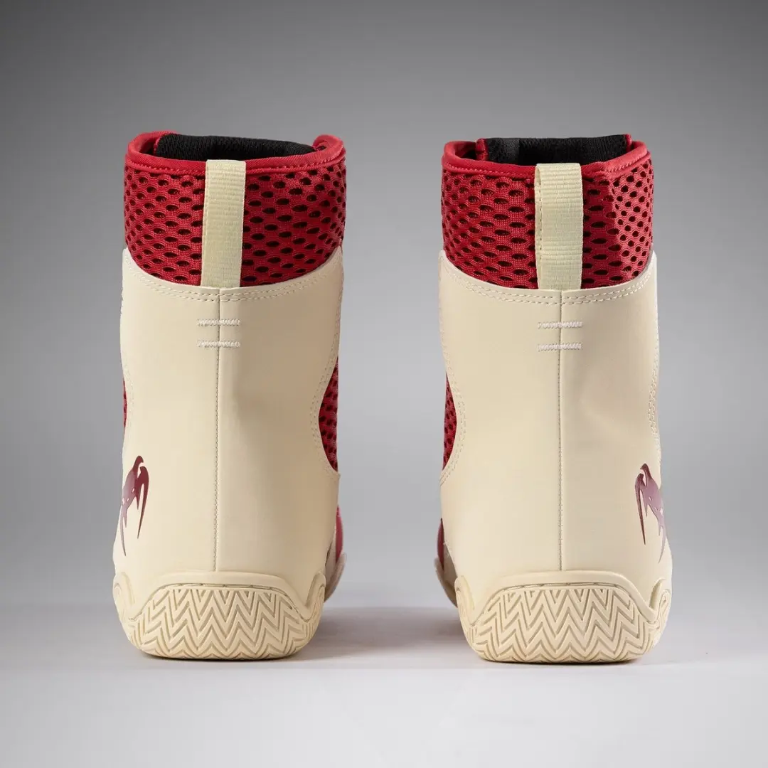 Venum Contender Boksschoenen 44 - Ruby Rood Ivory