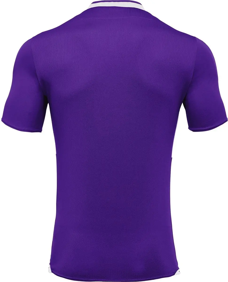 Macron Kimah Shirt Korte Mouw Kinderen 11-12Y - Paars/Wit