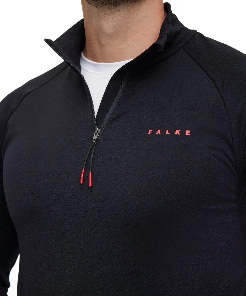 Falke Training Move Better Longsleeve Heren - M/L - Zwart