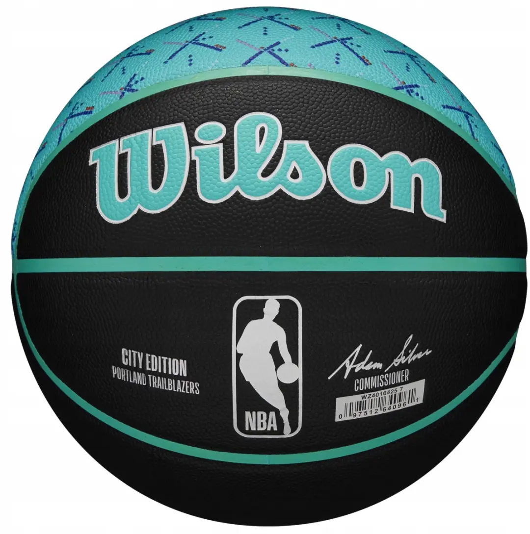 Wilson NBA Team City Basketbal Maat 7 - Portland Trail Blazers
