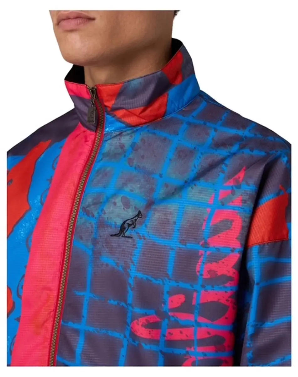 Australian Archive Smash -Randall Printjasje - Rood-blauw-zwart