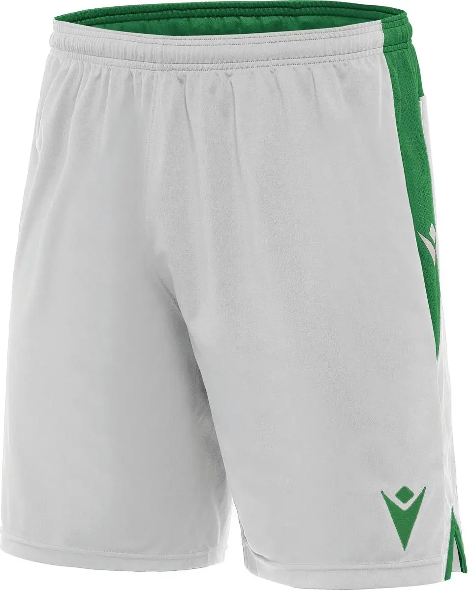 Macron Tempel Short Heren Wit/ Groen