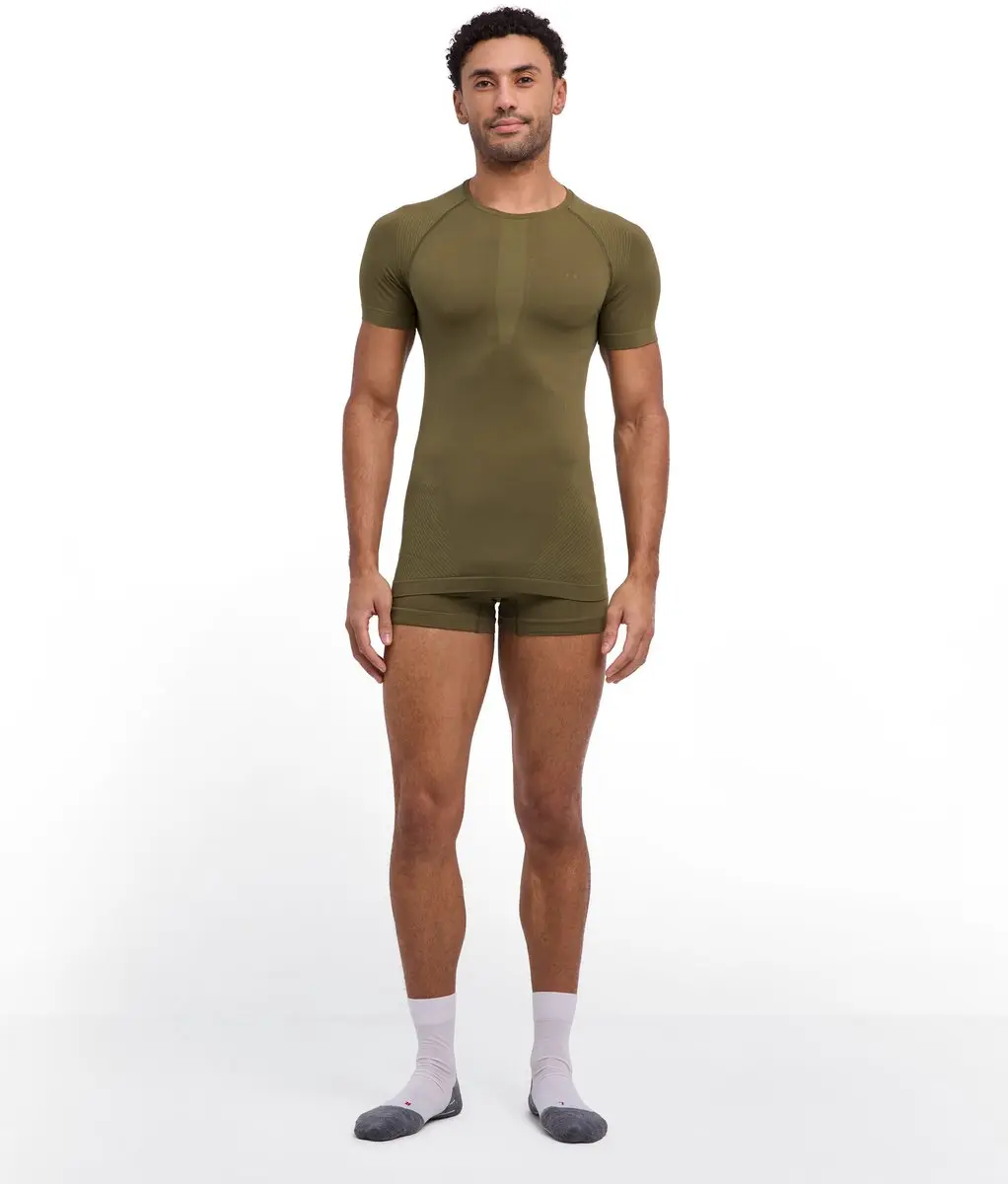 Falke Warm Shortsleeved Shirt 39662 - XXL - Groen