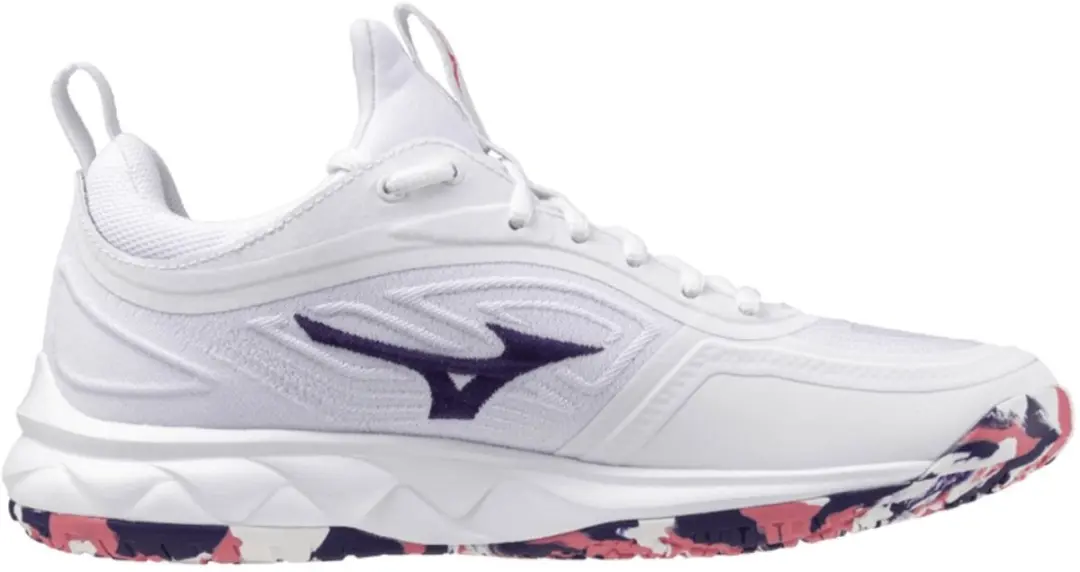 Mizuno Wave Luminous Indoorschoenen Dames 40.5 - Wit