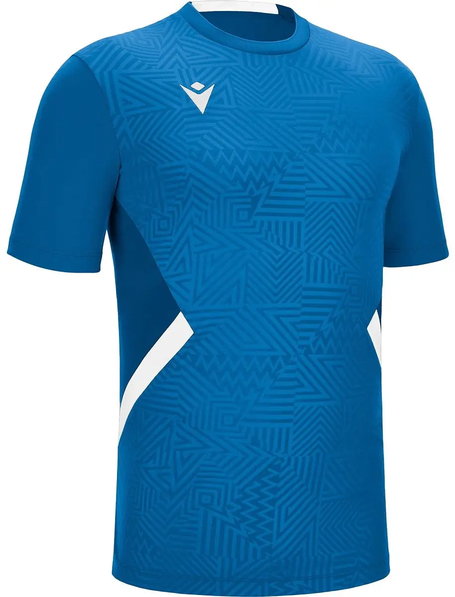 Macron Victory Shedir Wedstrijdshirt Heren - M - Wit/Royal