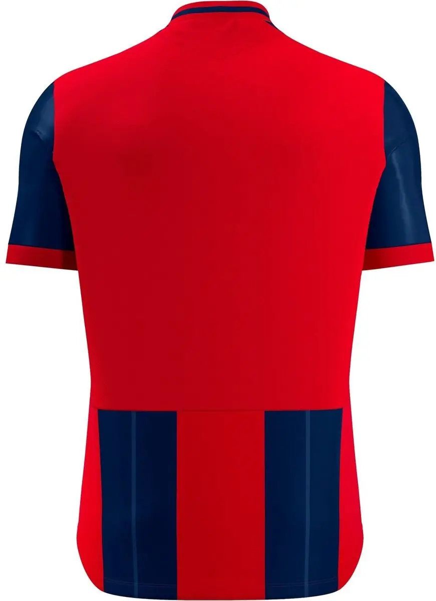 Macron Propus Eco Shirt Heren M - Marine/Rood