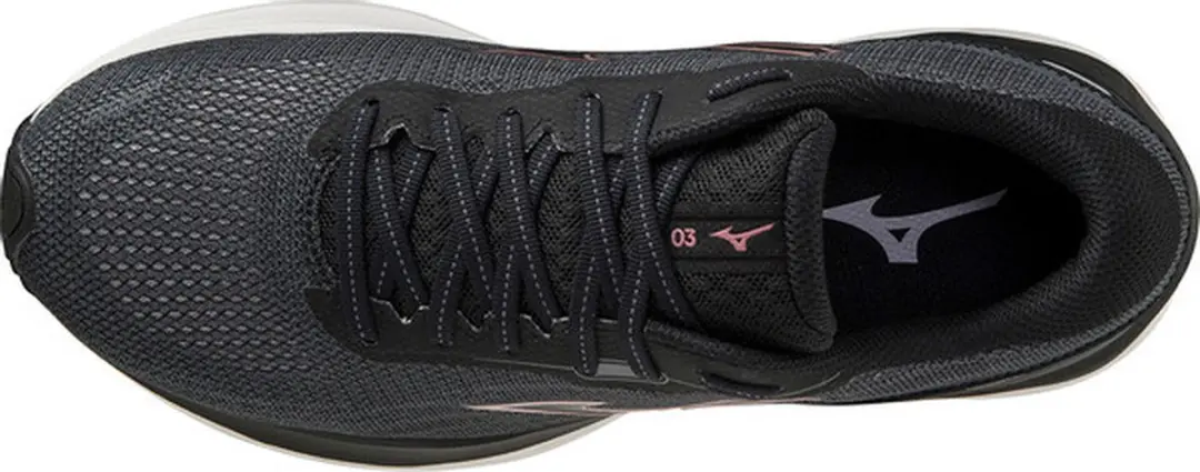 Mizuno Wave Skyrise 3 Lady Hardloopschoenen - 39 - Zwart/Roz