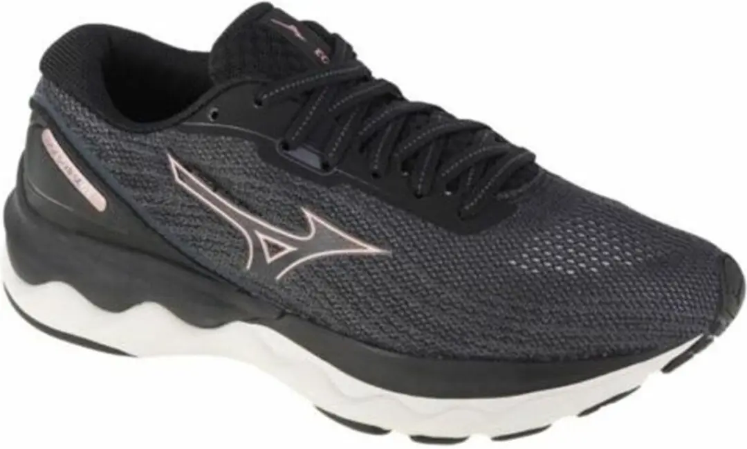 Mizuno Wave Skyrise 3 Lady Hardloopschoenen - 39 - Zwart/Roz