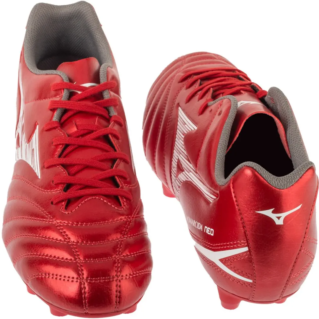 Mizuno Monarcida Neo III Select FG Voetbalschoenen - Rood - Maat 46