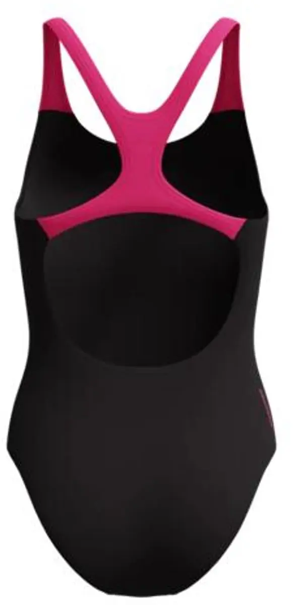Speedo Medley Logo Medalist Zwempak Dames - One Size - Zwart/Roze